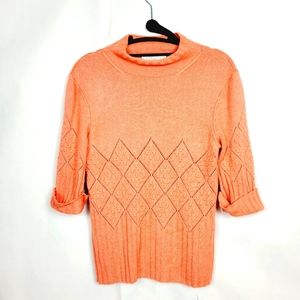 Escada half sleeve sweater